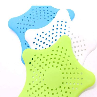 Koniry Star Bathroom Sink Drain Filter Hair Catcher Bath Plug Plunger Sink Filter Coater