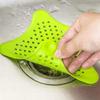 Koniry Star Bathroom Sink Drain Filter Hair Catcher Bath Plug Plunger Sink Filter Coater view 2