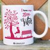 Jhingalala Printed Mug I I Love My Little Sister Printed Ceramic Coffee Mug White - 11 Oz Mug Gift for Sister view 4