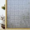 KREEPO Privacy Window Film Pattern13 Frosting Film Window Sticker Frosted Vinyl Sheets for Front Door/Bathroom/Sidelight/Small Windows, 24''x48'' view 1