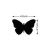 Wall1ders 50 Butterflies Golden (Each Piece Size 5 cm), Mirror Stickers for Wall, Acrylic Stickers, Wall Mirror Stickers, Wall Stickers for Bedroom, Hall, Home Offices view 2