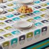 HOME COLORS.IN Cotton Jar Printed 6 Seater Table Cover - Dining Table Cloth - 59 x 90 Inch - Pack of 1 - Multicolor view 3