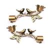Homeproducts4U Antique Finish Curtain Finials with Jaguar Shape Supports Pack of (1 Set) view 2