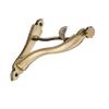 Homeproducts4U Antique Finish Curtain Finials with Jaguar Shape Supports Pack of (1 Set) view 3