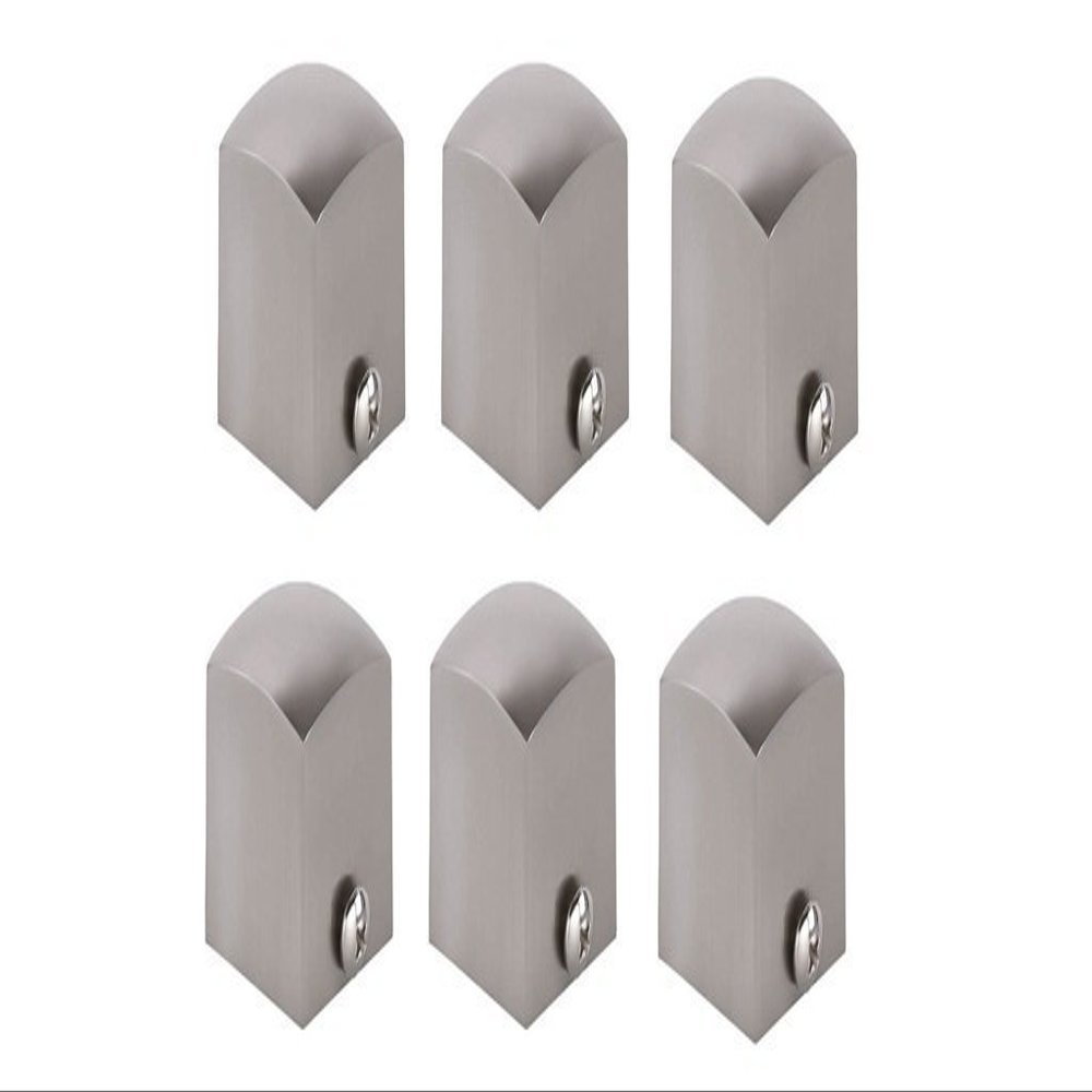 Homeproducts4U Square Glossy END Cap ONLY- Pack of 6 PCS