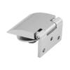 Atlantic Brass Heavy Glass Door Hinges for Home, Office, Hotel (S.S. Finish) Pack of 4 Piece view 4