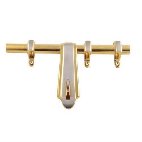 Homeproducts4U Brass Golden Fancy Aldrop for Room Doors 8 Inches (AL-527)