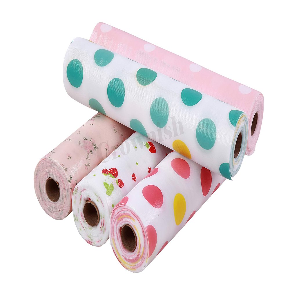 Crownish Printing Antibacterial Cabinet pad Household Wardrobe mat Moisture pad Drawer pad Waterproof Non-Slip Paper pad Plastic Anti Slip Kitchen Cupboard Drawer Mat (3)