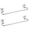 Homeproducts4U Towel Rod 202 Grade x-Glossy Stainless Steel with Screws Archi-304 Pack of 2 view 1