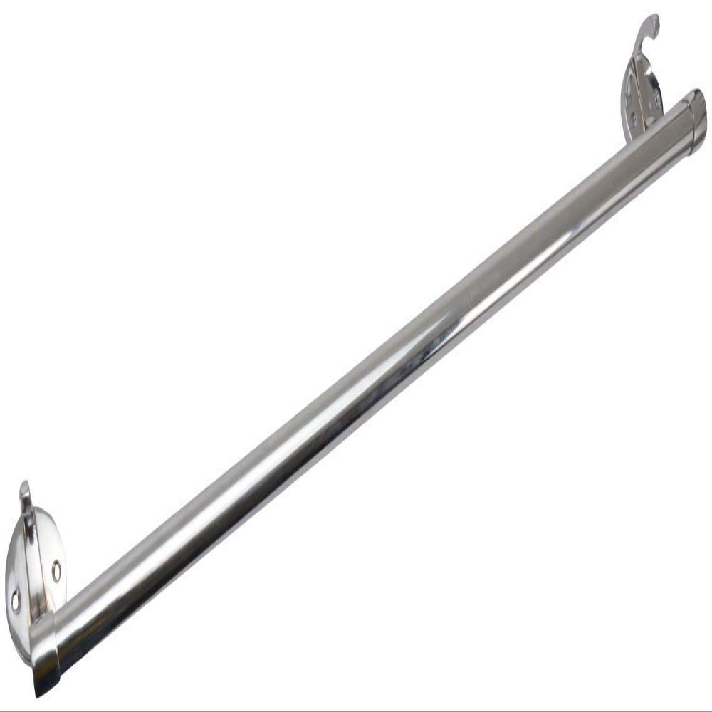 Homeproducts4U Stainless Steel Towel Rod (60 cm x 5 cm x 7 cm, Sliver)
