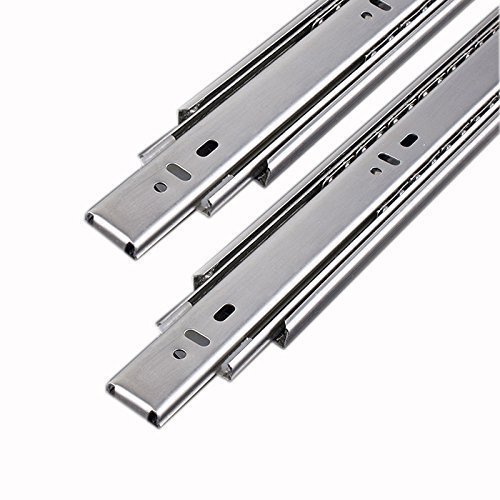 Homeproducts4U Orange-Teliscope Zinc Channel Ball Bearing Drawer Channel (450 MM 18 Inch)