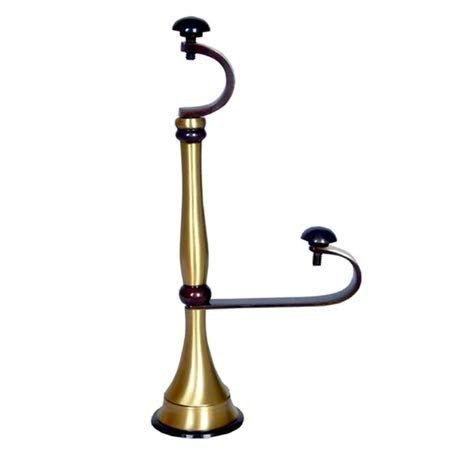 Homeproducts4U 2in1 Brass Open 2in1 Center Support Pack of 2