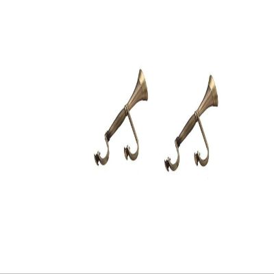Homeproducts4U 2IN1 Concealed Antique Finish Support Pack of 2 PCS