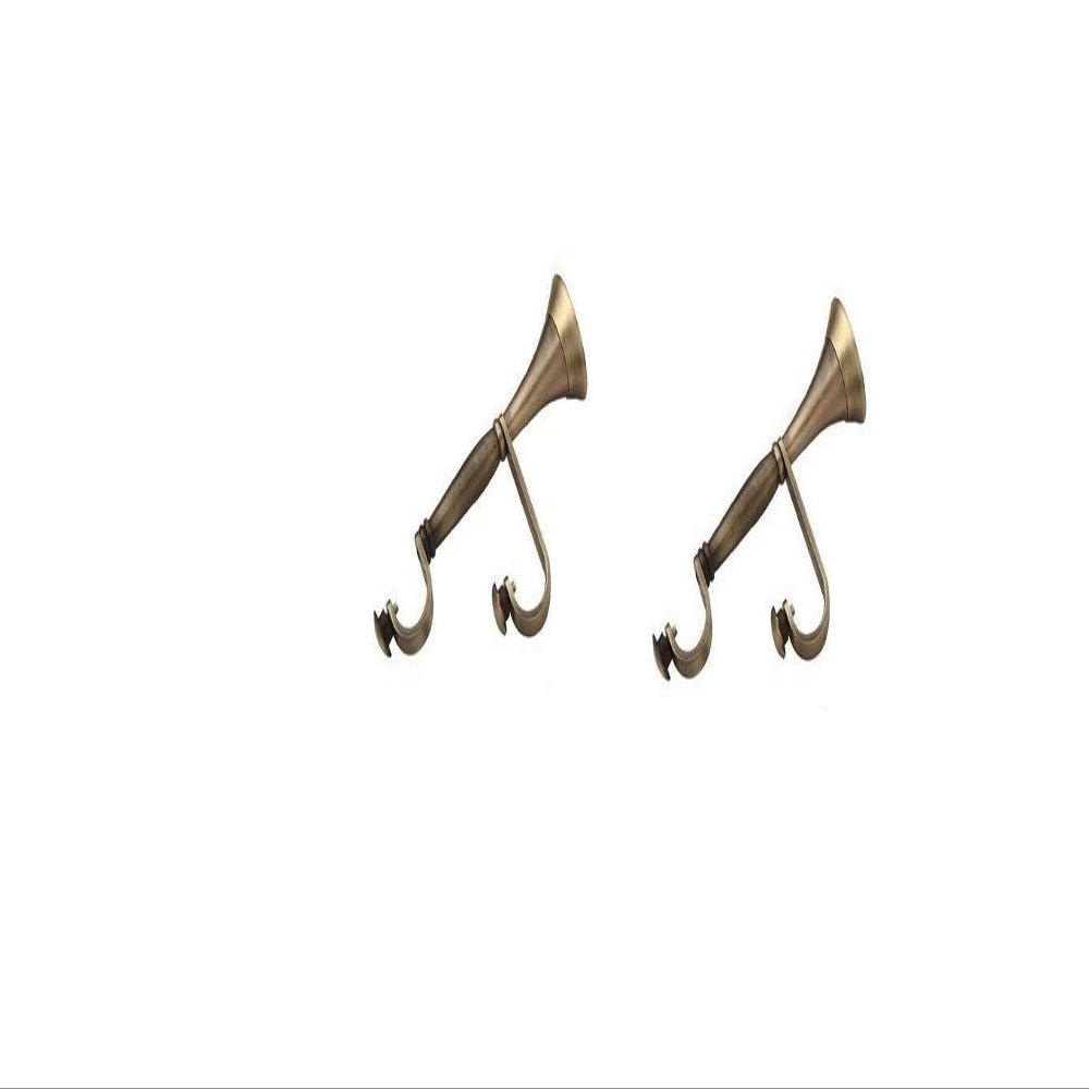 Homeproducts4U 2IN1 Concealed Antique Finish Support Pack of 2 PCS