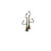 Homeproducts4U 2IN1 Concealed Antique Finish Support Pack of 2 PCS view 3
