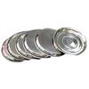 Dynore Stainless Steel Breakfast Plates Set of 6 | Quarter Plates | High Grade Tiffin Plates | Small Nashta Plate | Steel Plates for Kids - Mirror Finish, Bpa Free Snacks Plates (Dia 17.5 cm) view 1