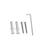 Acetap Delta Brass Robe Hook | Coat Hook | Bathroom Accessories (Chrome Finish, Wall Mounted) view 4