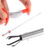 e-INFINITY 2PCS Bend Grip Tool for Home Garden, Kitchen, Sink,Pipe Cleaning Usage 60cm 4 Claw Flexible Long Reach Pick Up Tool view 1