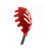 Baskety Silicone Pasta Fork (32 cm), High Heat Resistant to 480F, Hygienic One Piece Design, Spaghetti Strainer & Server Spoon (Pasta Server RED) view 3