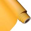 KREEPO Matt Finish Contact Paper PVC Self-Adhesive Waterproof Wallpaper for Home| Kitchen| Furniture & Cabinets| Office Decoration Yellow_(12x200inch) view 4