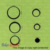 Bikri Kendra - Sun 2set Ring Purple Mirror Stickers for Wall, Acrylic Mirror, Wall Decor Sticker, Stickers, Acrylic Stickers, Wall Stickers for Hall Room, Bedroom. view 3
