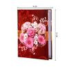 Sehaz Artworks Album For photos Collection | Photo Album Book | Baby Photo Album 4x6 Holds 104 Photos - Pink Roses view 3