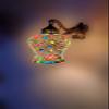 Arus Pendent Wall lamp/Elephant Dezine Antique Lamp with and Styles Lamp Color Shades, 60 watts, Multicolor(AC, Glass) view 1