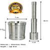 MAITRI Kitchen King Stainless Steel Khalbatta (Size 2) view 4