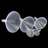Faxco 5PCS Plastic Funnels, Funnel Set, Small Funnel Set, All Purpose Wide-Mouth Plastic Funnel for Liquid, Spices, Powder, Lotion, Oils - Transparent, Pack of 5 view 4