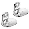 MADHULI 304 Stainless Steel Soap Dish for Bathroom/Bathroom Soap Holder/soap stand/kichan Accessories/Soap Dish (Chrome) SET of 2 view 1