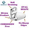 MADHULI 304 Stainless Steel Soap Dish for Bathroom/Bathroom Soap Holder/soap stand/kichan Accessories/Soap Dish (Chrome) SET of 2 view 2