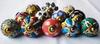 Shiv Kripa Blue Pottery Ceramic Ethnic Festive Door Knobs Assorted Set of 12 knobs (Multicolour) view 1