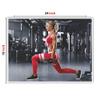 Anne Print Solutions Health & Fitness Gym Gumming Vinyl Self Adhesive Sticker (Without Frame) Pack of 1 Pcs Size 24 Inch X 18* Inch* Multicolour view 2