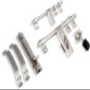 Stainless Steel Door Kit 3mm Thickness (Silver, 6-Piece) (Leher Door Kit) view 1