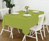 Oasis Home Collection Cotton Solid Table Cloth 60 X 60 inch | 4 Seater - Pack of 1 (Green) view 1