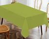 Oasis Home Collection Cotton Solid Table Cloth 60 X 60 inch | 4 Seater - Pack of 1 (Green) view 2