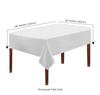 Oasis Home Collection Cotton Solid Table Cloth 60 X 60 inch | 4 Seater - Pack of 1 (Green) view 3