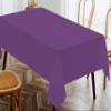 Oasis Home Collection Cotton Solid Table Cloth 60 X 60 inch | 4 Seater - Pack of 1 (Royal Lilac) view 2