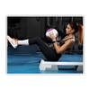 Anne Print Solutions Gym for Girls Gumming Vinyl Self Adhesive Sticker (Without Frame) Pack of 1 Pcs Size 24 Inch X 18* Inch* Multicolour view 1