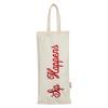 Aakrutii Reusable 100% Cotton EcoFriendly Water Bottle Carry Bags | Wine Holder Bag | Gift Bag (Cream) Pack of 2 view 2