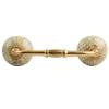 Indian-Shelf 1 Pack Multicolor Unique Drawer Handles Decorative Cabinet Pulls Gold Hardware 6'' Hole to Hole -BH-524-CRACK-123 view 1