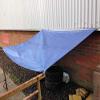 FASHION SENORA Orange/Blue GSM Waterproof UV Treated 100% Virgin Extra Strong Heavy Duty Plastic Size Tarpaulin (10x12) view 1