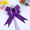 Home REPUBLIC-10 Bow Single Colour Any ONE Wedding Pull Bow Organza Striped Ribbon String Long Tulle Tails Wedding Party Bridal Gift wrap Wrapping Bows,Gift Bows, Christmas Bows. view 4