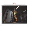 Anne Print Solutions Gym for Girls Gumming Vinyl Self Adhesive Sticker (Without Frame) Pack of 1 Pcs Size 24 Inch X 18* Inch* Multicolour view 2