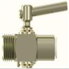 KHANJAN Brass & Copper RO Water Purifier Valve Quarter-Turn with Stainless Steel Handle 1/4 Inch (6mm) Suitable for all domestic RO water purifiers view 3