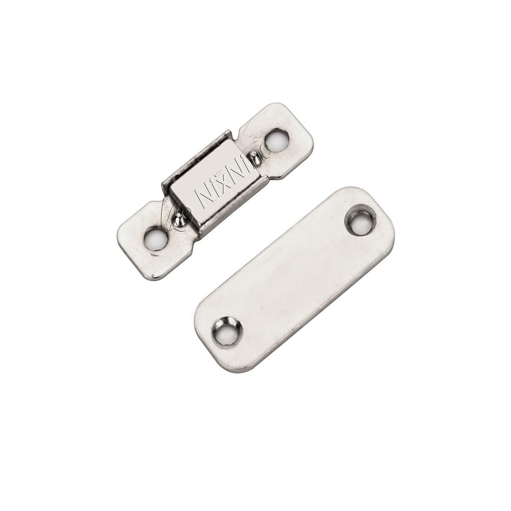 Nixnine Ultra-Thin Cabinet Magnetic Catch & Door Magnetic, Magnetic Door Stopper Catcher, Magnetic Stopper Holder Cabinet, Drawer, Window Kitchen Cupboard Door Closer (4cm x 1.5cm x 0.3cm) Pack of 20