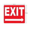 Asmi Collections Self Adhesive Exit Signs Stickers (Right) view 2