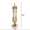 Shripad Steel Home Miniature Brass Spoon Stand (Kids Toy) - for Real Cooking view 2