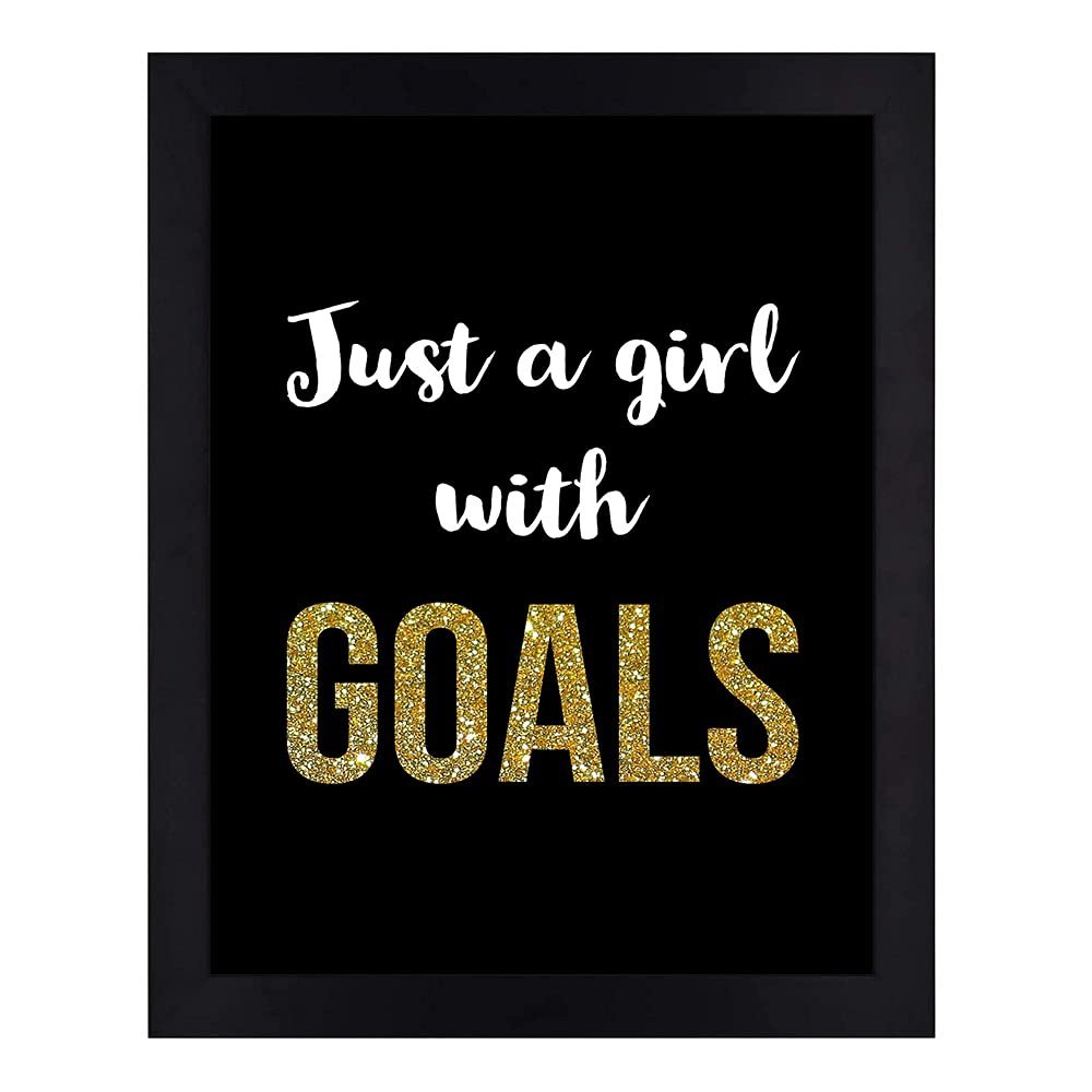 Interio Crafts Motivational Quotes Frames For Office And Home Wall Decor- Positive Affirmations (Black,Frame Size :13"X9.5" Inches)