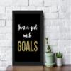 Interio Crafts Motivational Quotes Frames For Office And Home Wall Decor- Positive Affirmations (Black,Frame Size :13"X9.5" Inches) view 2